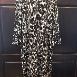 Calvin Klein animal stripe dress